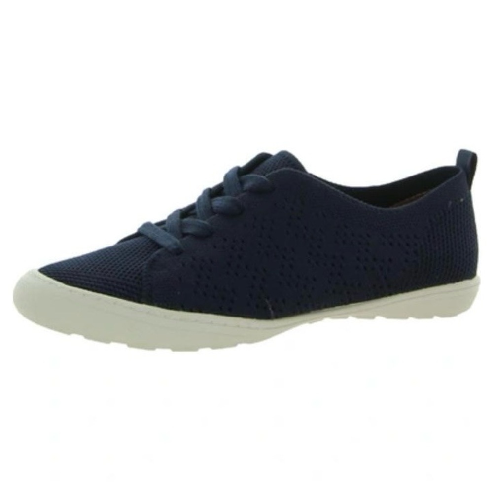 Zodiac Penny Knit Casual Lace Up Shoes Sneakers Navy Blue Women's Size 8m